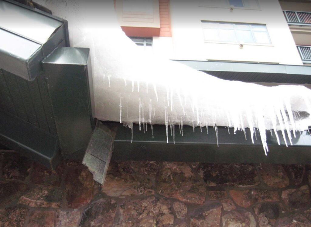 ICE Dam Roofing Damage