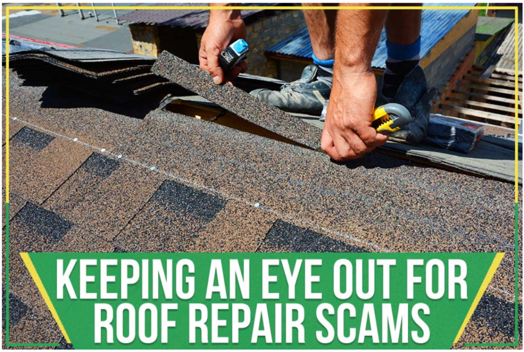 Protecting your home from roof repair scams through proactive contractor inspections.